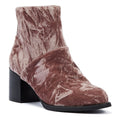 Shoe The Bear Ceci Velvet Deep Blush Women's Brown Boots