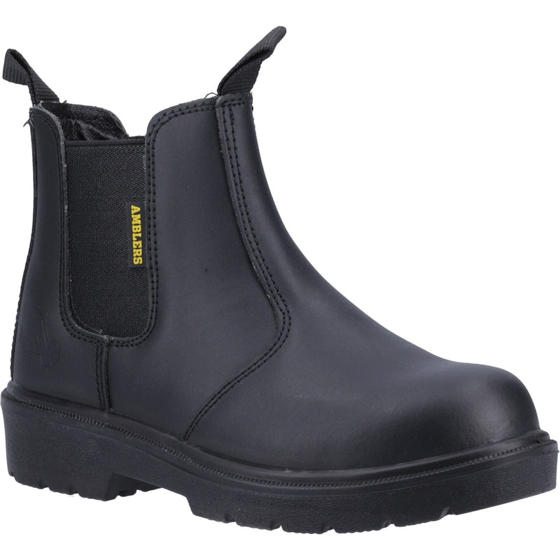 Amblers Safety FS116 Leather Black Safety Boots