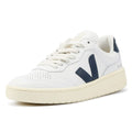 Veja V-90 Leather Women's White/Navy Trainers