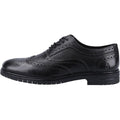 Hush Puppies Santiago Leather Men's Black Lace-Up Shoes