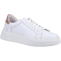 Hush Puppies Camille Leather Women's White Trainers