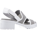 Rocket Dog Lilly Polyurethane Women's Grey/White Heels