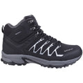 Cotswold Abbeydale Mid Softshell & PU Men's Black/Grey Hiking Boots