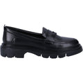 Hush Puppies Reece Leather Women's Black Loafers