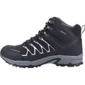 Cotswold Abbeydale Mid Softshell & PU Men's Black/Grey Hiking Boots