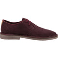 Hush Puppies Scout Suede Men's Bordeaux Lace-Up Shoes