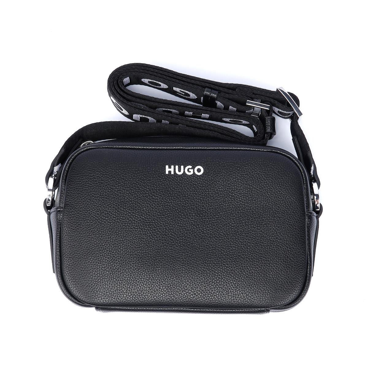 Hugo Bel PVC Women's Black Cross Bag