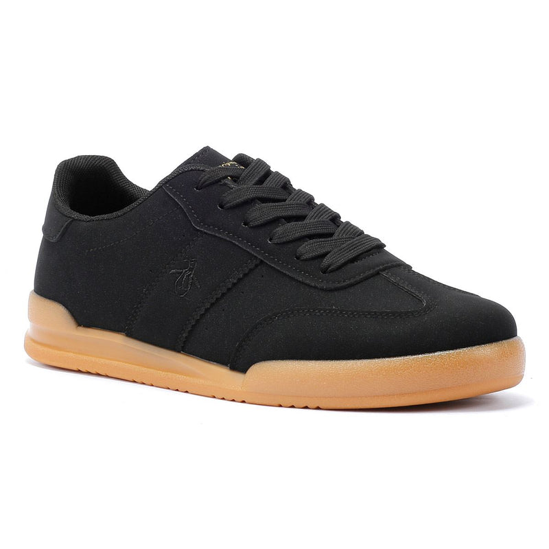 Penguin Giovanni Men's Black Trainers