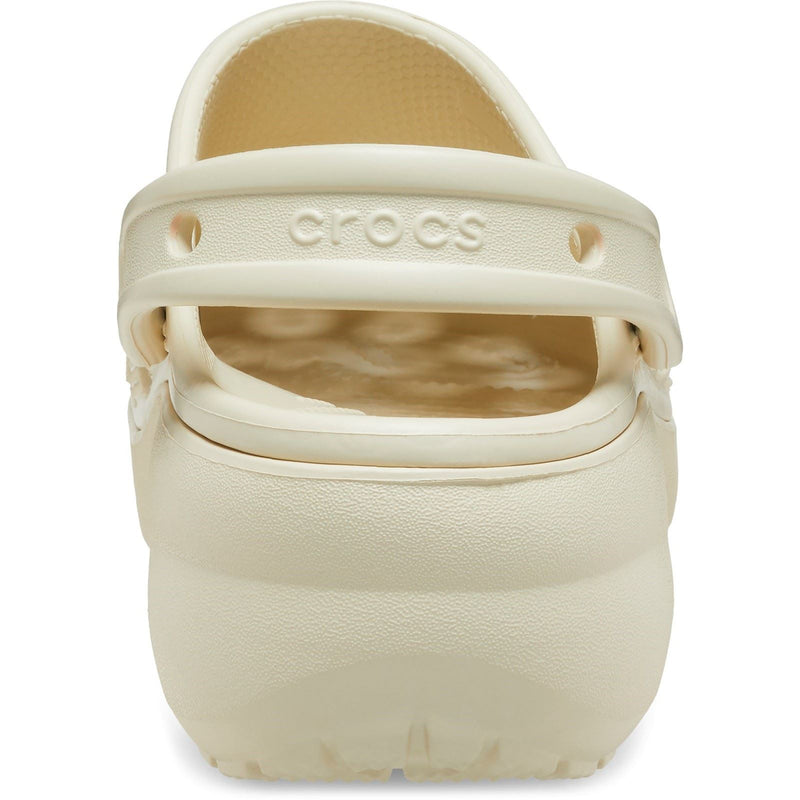 Crocs Classic Platform Thermoplastic Women's Bone Clogs