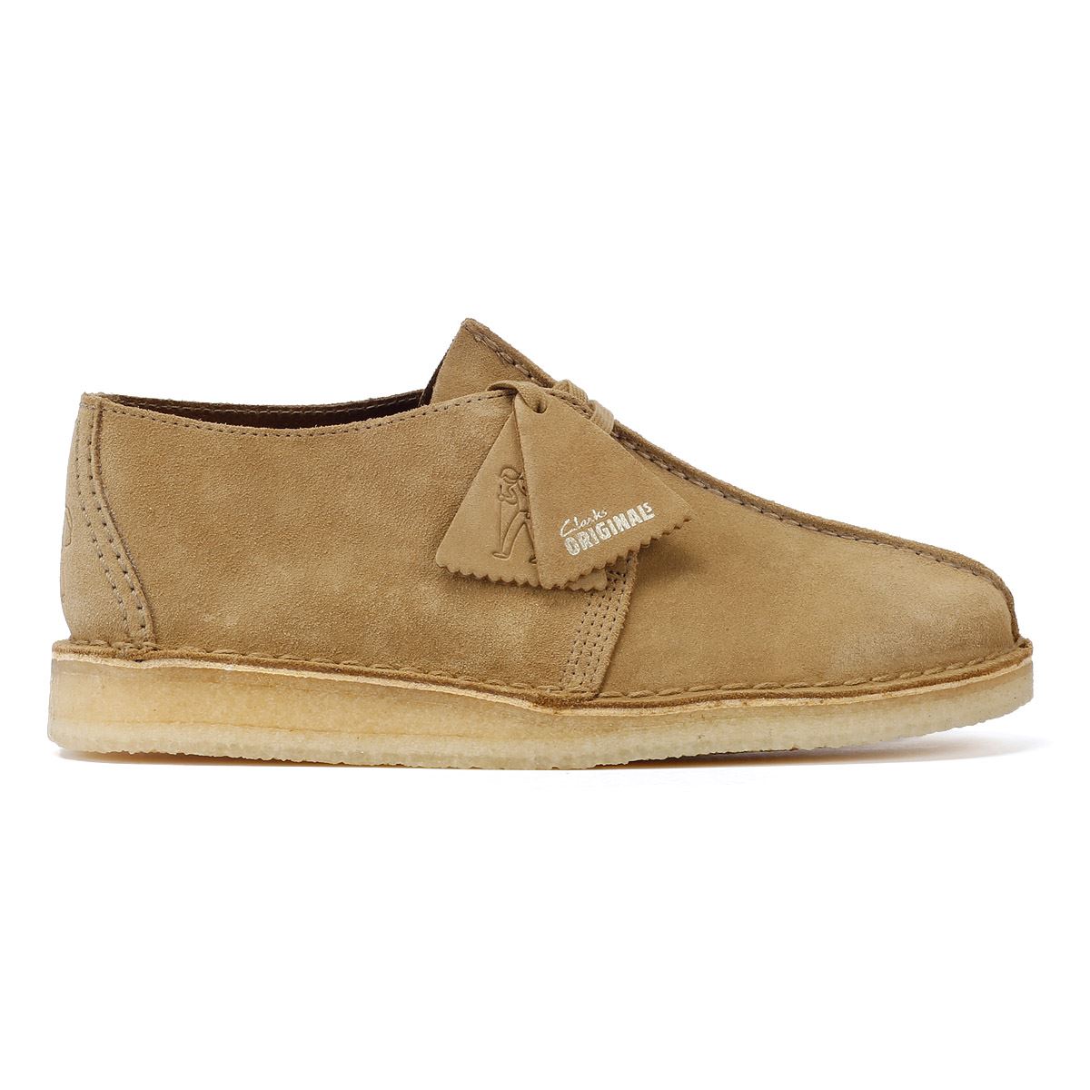 Clarks desert trek light tan hotsell