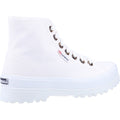 Superga 2341 Alpina Resin Eyelets 100% Cotton Women's White Boots