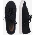 Hush Puppies Good Textile Men's Black Trainers