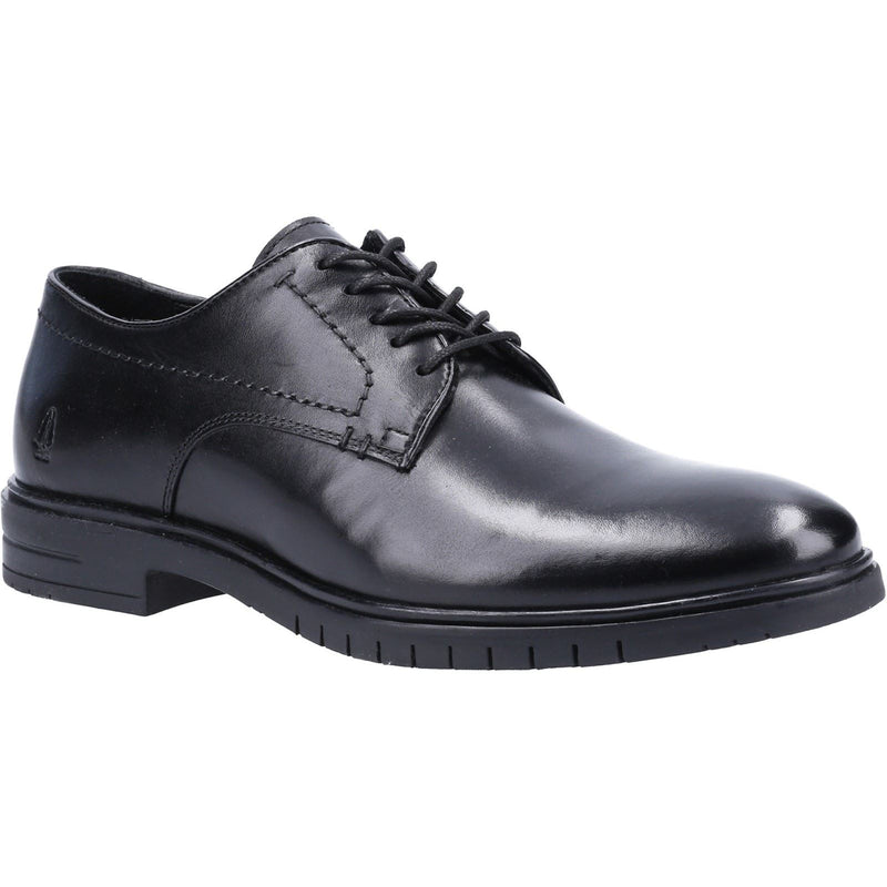 Hush Puppies Sterling Leather Men's Black Lace-Up Shoes