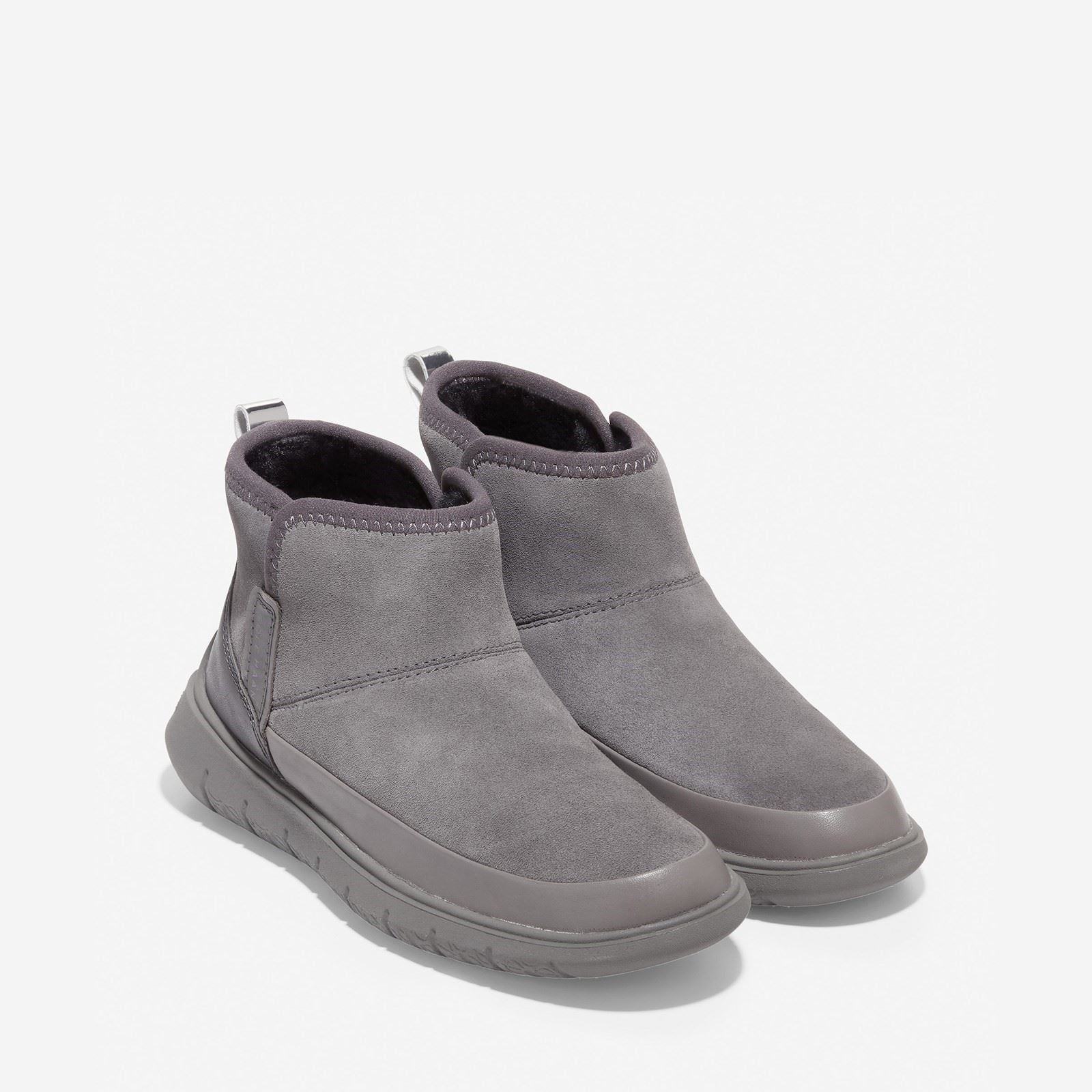 Cole Haan Generation ZeroGrand Leather Women's Grey Boots