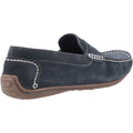 Hush Puppies Roscoe Leather Men's Navy Boat Shoes