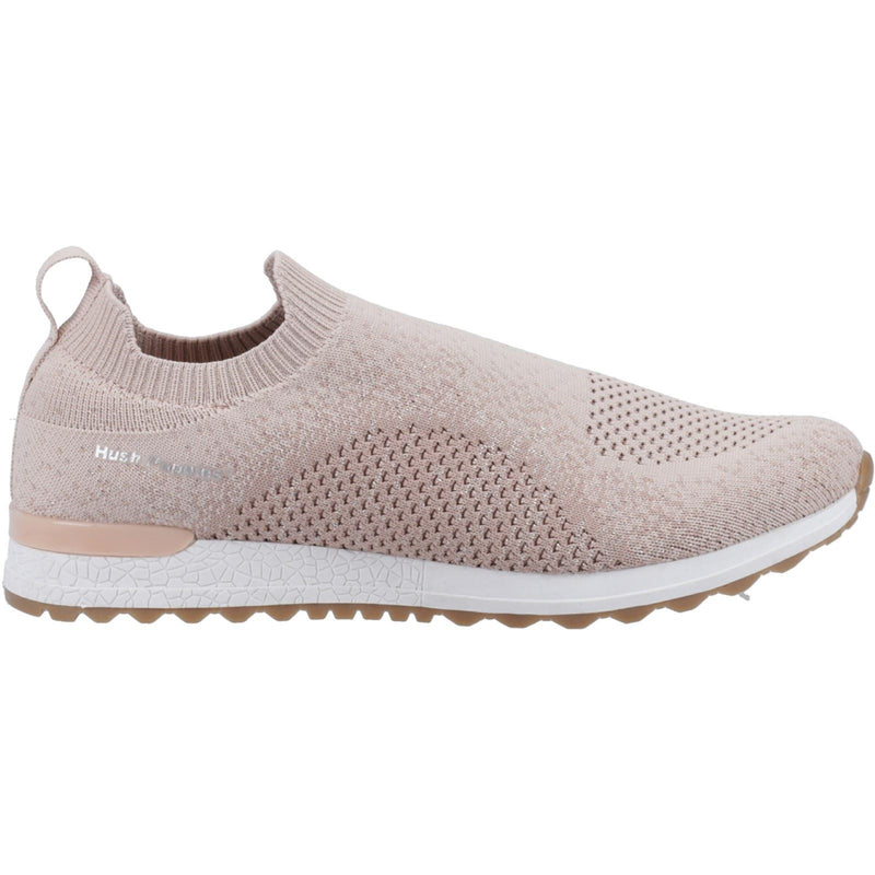 Hush Puppies Ennis Textile Women's Blush Trainers