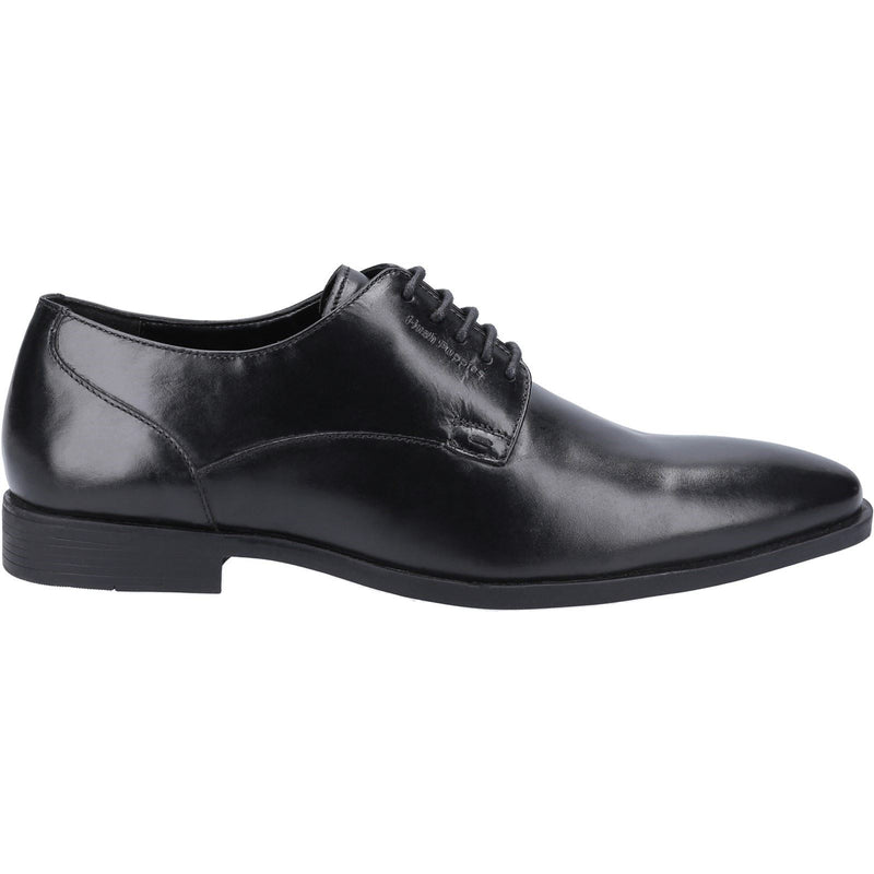 Hush Puppies Ezra Leather Men's Black Lace-Up Shoes