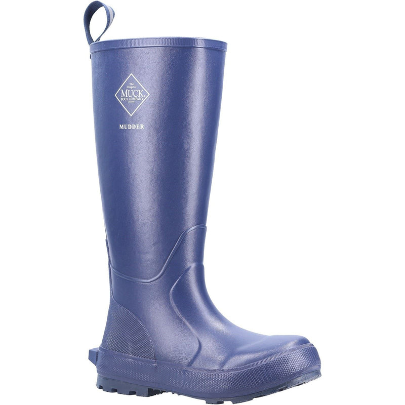 Muck Boots Mudder Tall Rubber Navy Wellington Boots