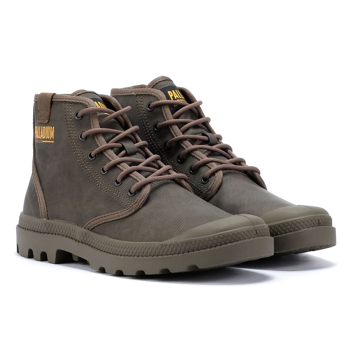 Palladium Pampa Hi Wax Major Brown Boots