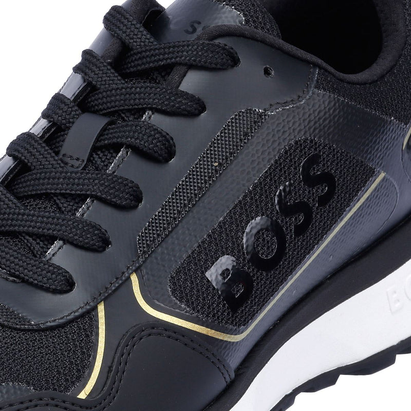 Boss Jonah Runn Men's Black/Gold Trainers