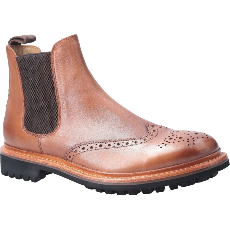 Cotswold Siddington Commando Leather Men's Brown Boots