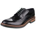 Base London Woburn Leather Men's Black Brogues Shoes