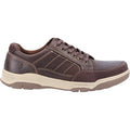 Hush Puppies Finley Leather Men's Coffee Lace-Up Shoes