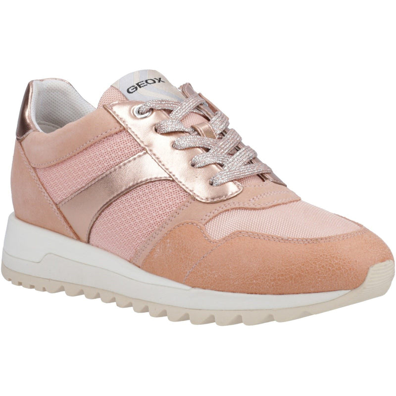 Geox Tabelya 0 Women's Peach Trainers