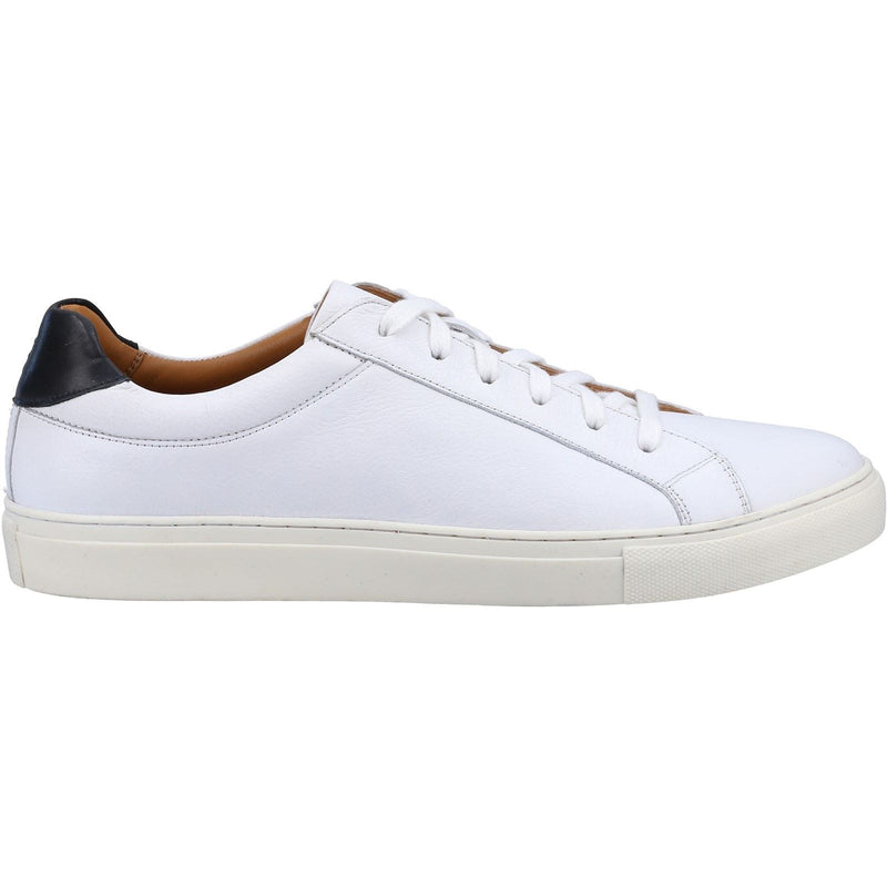 Hush Puppies Colton Leather Men's White Trainers