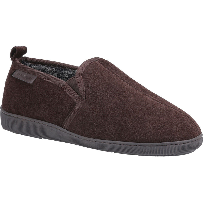 Hush Puppies Arnold Suede Men's Brown Slippers