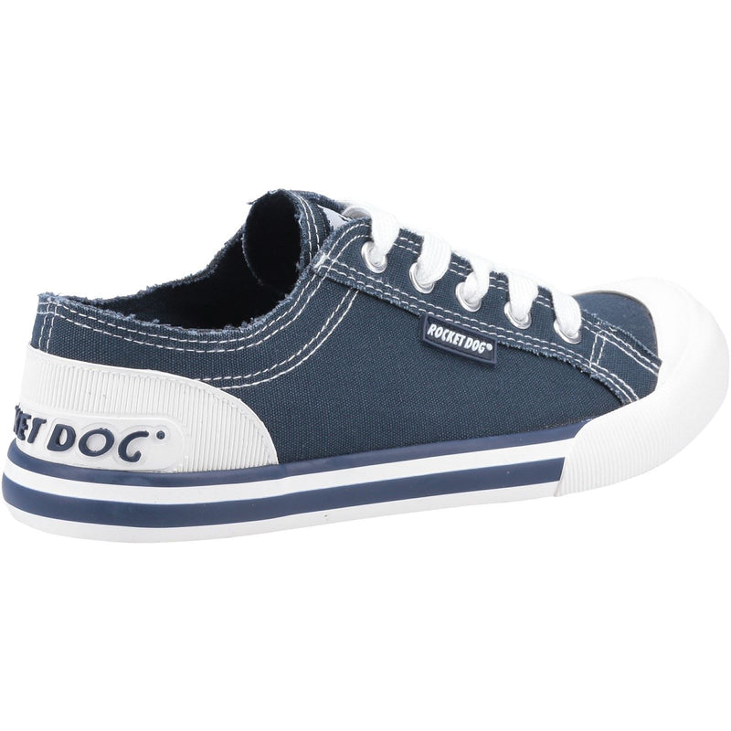 Rocket Dog Jazzin Jersey Women's Navy Trainers