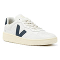 Veja V-90 Leather Men's White/Navy Trainers