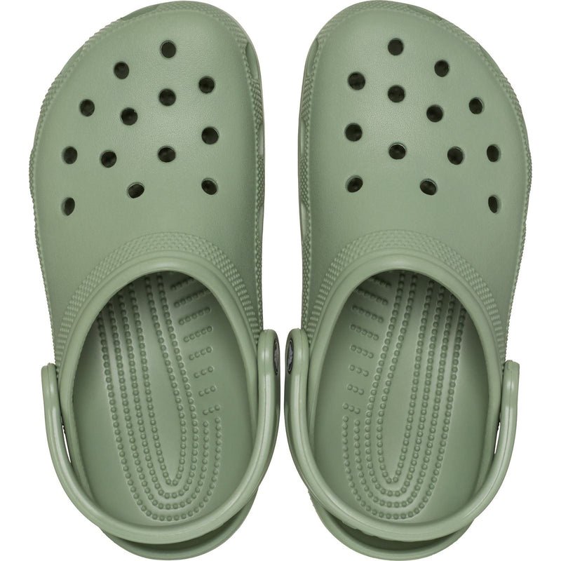 Crocs Classic Clog Croslite Rubber Moss Clogs