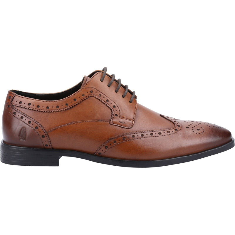 Hush Puppies Elliot Leather Men's Tan Brogues Shoes