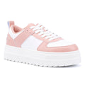 Hugo Lyssa Tennis Women's White/Pink Trainers