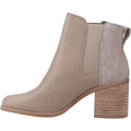 TOMS Evelyn Leather Women's Natural Boots