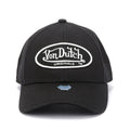 Von Dutch Dad Baseball Cotton Black Caps