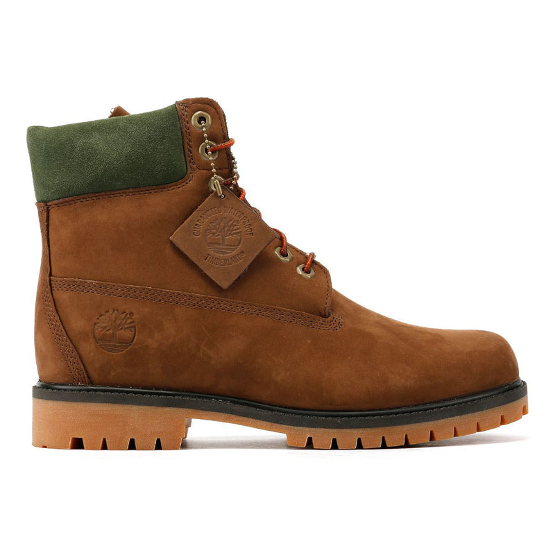 Timberland Premium 6 Inch Nubuck Men's Brown Boots