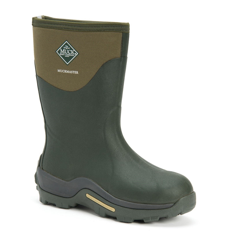 Muck Boots Muckmaster Mid Neoprene Moss Wellington Boots