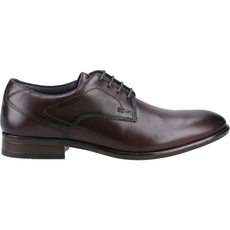 Pod Carl Leather Men's Chestnut Lace-Up Shoes