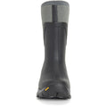 Muck Boots Arctic Ice Mid AGAT Rubber Black/Grey Geometric Wellington Boots