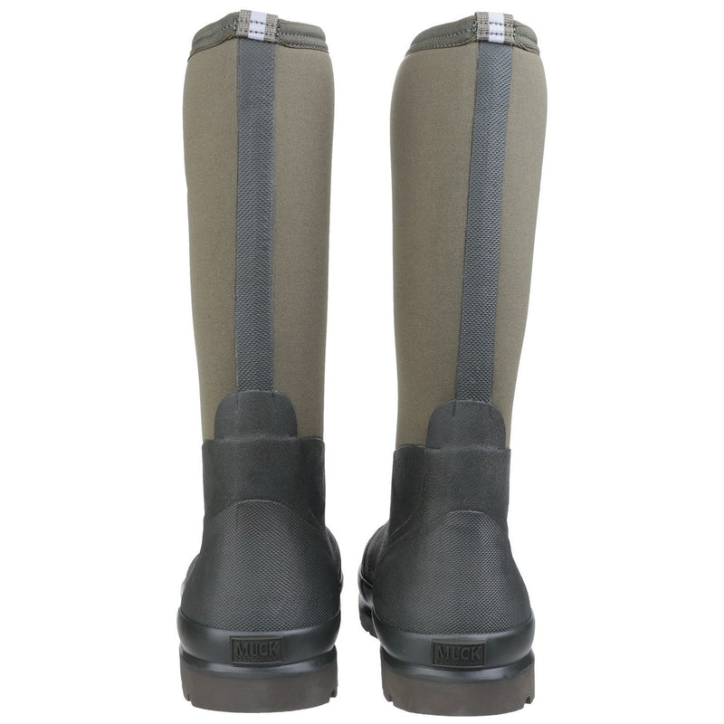 Muck Boots Chore Classic Hi Neoprene Moss Wellington Boots