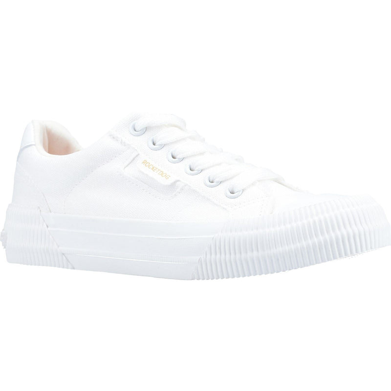 Rocket Dog Cheery Canvas Women's White Trainers