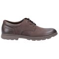 Hush Puppies Trevor Leather Men's Brown Lace-Up Shoes