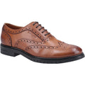 Hush Puppies Santiago Leather Men's Tan Lace-Up Shoes