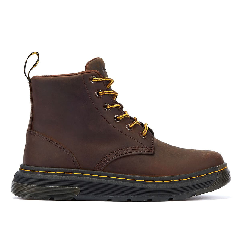 Dr. Martens Crewson Chukka Crazy Horse Dark Brown Boots