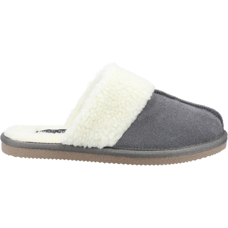 Hush Puppies Arianna Suede Women's Grey Slippers