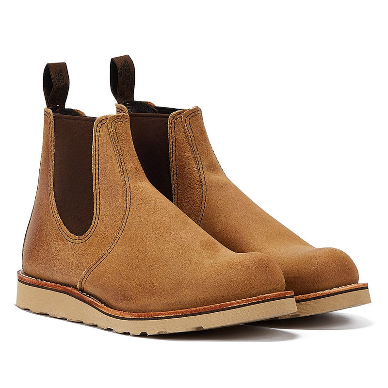 Red Wing Shoes Classic Chelsea Hawthorne Muleskinner Men's Chestnut Boots