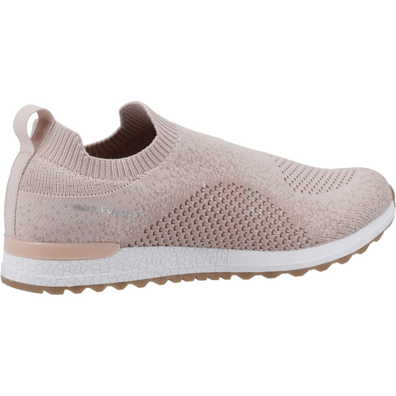 Hush Puppies Ennis Textile Women's Blush Trainers