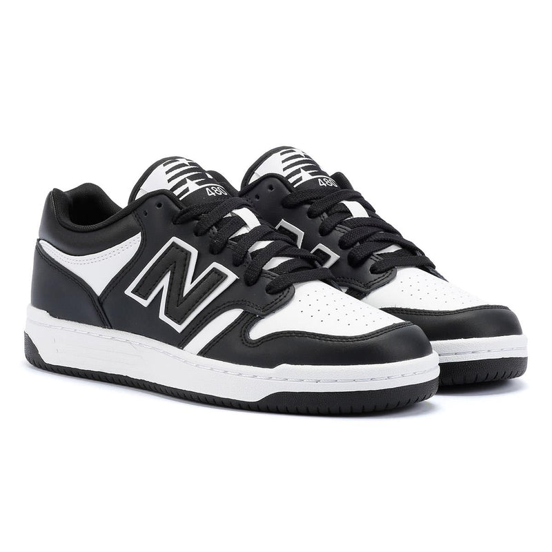 New Balance 480 White/Black Trainers